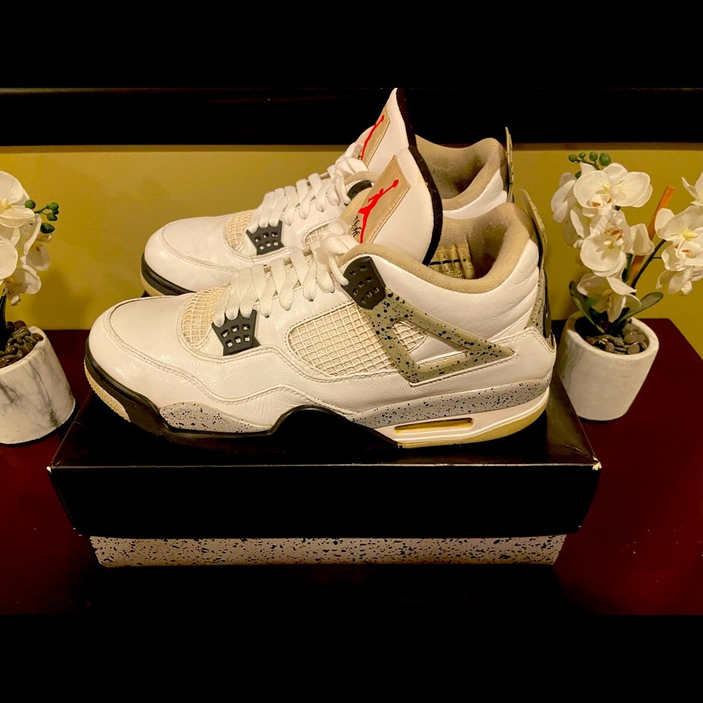 Jordan 4 Retro White Cement (2016) Size 11.5